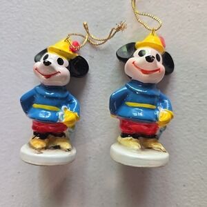 Vintage Walt Disney Productions Ceramic‎ Mickey Mouse Ornament